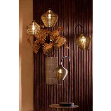 Hanglamp Ø27x29,5 cm ALVARO antiek brons