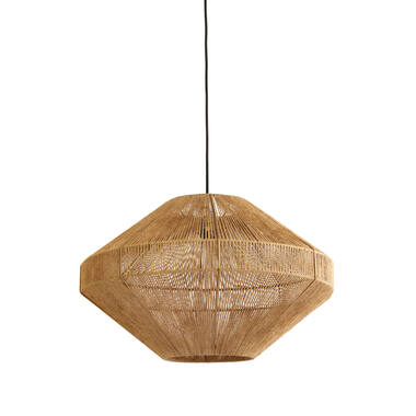 Hanglamp Ø60x37 cm MALLOW jute naturel