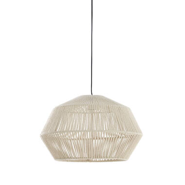 Hanging lamp Ø49x30 cm DEYA cream