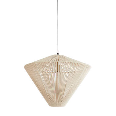 Hanging lamp Ø56x43 cm FELIDA cream