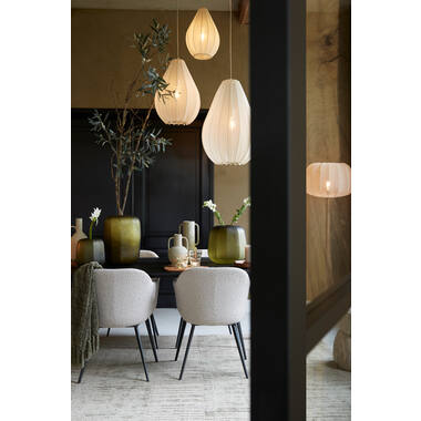 Hanglamp Ø28x40 cm ITELA zand