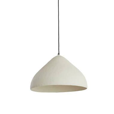 Hanglamp Ø40x25 cm ELIMO mat crème