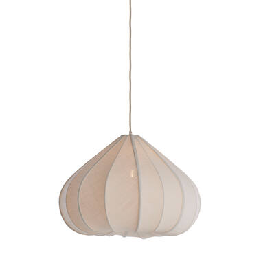 Hanging lamp Ø58,5x40 cm ZUBEDA white