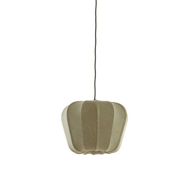 Hanging lamp Ø40x30 cm ZUBEDO olive green