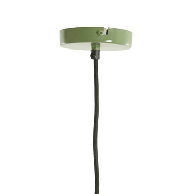 Hanging lamp Ø49,5x38 cm ZUBEDO olive green