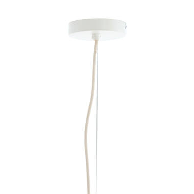 Hanging lamp Ø48x55 cm KOZANA cream+dark brown