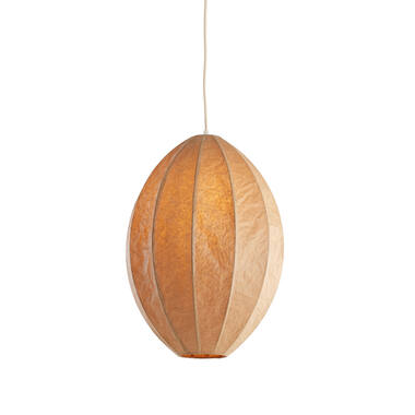 Hanglamp Ø38x51 cm MILATOS kraftpapier bruin