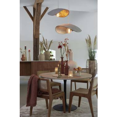 Hanging lamp 71x53,5x23 cm LONIA grey+antique bronze