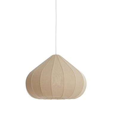 Hanglamp Ø60x42,5 cm ZUBEDA linnen naturel