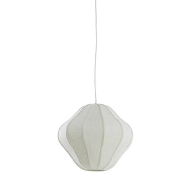 Hanging lamp Ø38,5x32 cm SUKAU linen cream