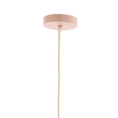 Hanglamp Ø50x20 cm CESANO licht roze