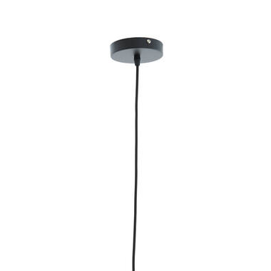 Hanging lamp Ø24x39 cm ROSERO terra+brown spotted