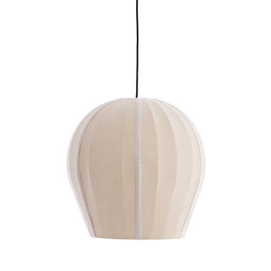 Hanglamp Ø44x42 cm ZAGORI bouclé zand