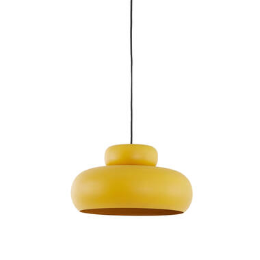 Hanglamp Ø39x20 cm NEIVA mat okergeel