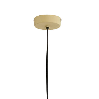 Hanging lamp Ø39x20 cm NEIVA matt brown-grey