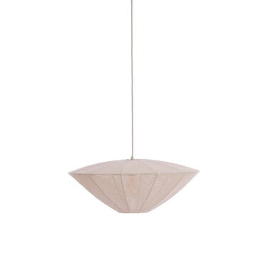 Hanging lamp Ø50x23 cm SATILLA cream