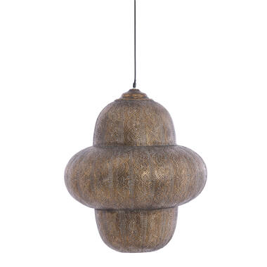 Hanging lamp Ø53x63,5 cm RYOTA brown gold