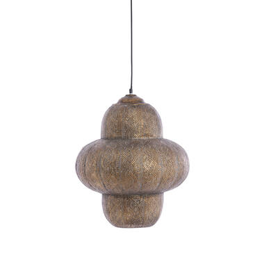 Hanging lamp Ø42x50,5 cm RYOTA brown gold