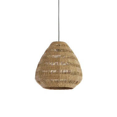Hanging lamp Ø47x46 cm SOLUNA seagrass natural