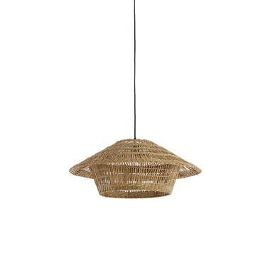 Hanging lamp Ø64x26 cm OWANA seagrass natural