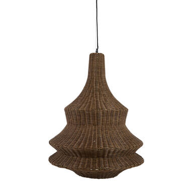 Hanging lamp Ø52x66,5 cm NEMZOR rattan brown