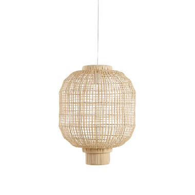 Hanging lamp Ø42x53,5 cm DORZAN rattan natural