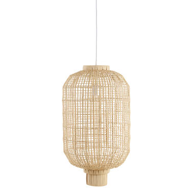 Hanging lamp Ø37x64,5 cm DORZAN rattan natural