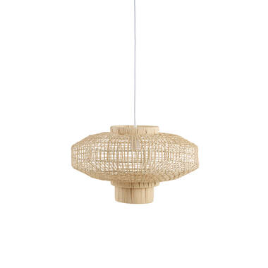 Hanging lamp Ø50x30 cm PALDOR rattan natural