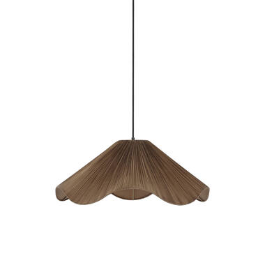 Hanging lamp Ø60x25 cm MEALHA bronze-brown