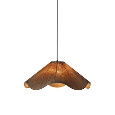 Hanging lamp Ø60x25 cm MEALHA bronze-brown