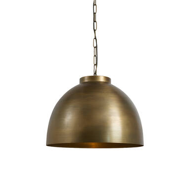 Hanglamp Ø60x42 cm KYLIE ruw oud brons