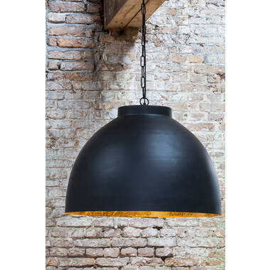 Hanglamp Ø45x32 cm KYLIE zwart-goud