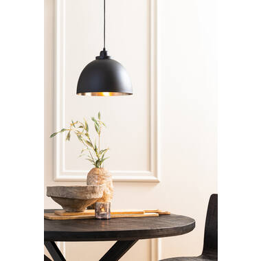 Hanging lamp Ø30x26 cm KYLIE black-matt nickel