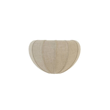 Wall lamp E14 30x16x19 cm ZOSIA linen natural