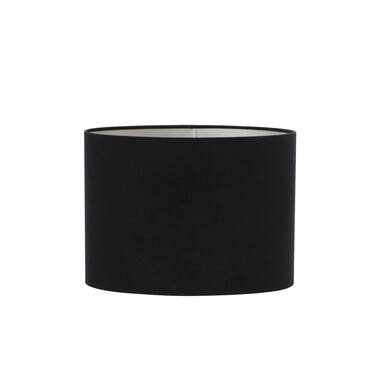 Shade oval straight slim 30-15-25 cm VELOURS black-taupe