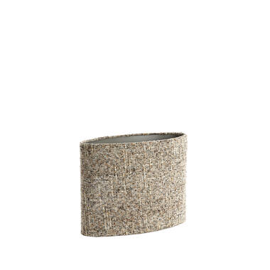 Shade oval straight slim 38-17,5-28 cm OSIRE grey-brown