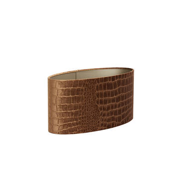Shade oval straight slim 45-21-22 cm PRAYA brown