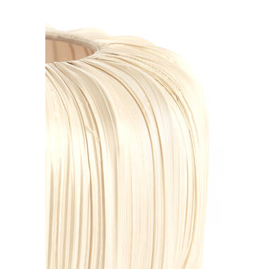 Kap Ø30x20 cm FAROL crème
