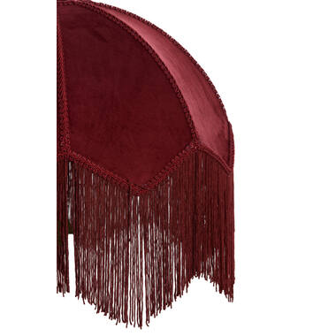 Kap Ø35x26 cm MALACIA velvet bordeaux