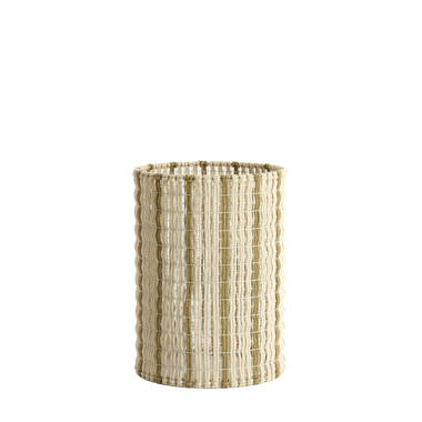 Shade cylinder 31-31-41,5 cm SIMBELIN cream+olive green