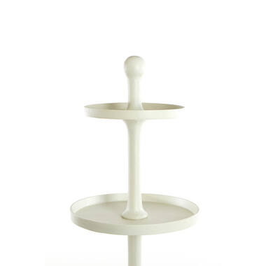 Etagere 6 laags Ø80x200 cm HOKKSUND crème