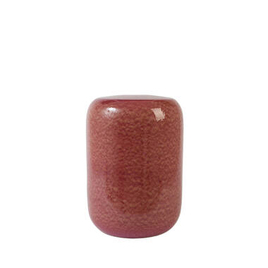 Side table Ø34x46,5 cm FRANCA ceramics dark pink