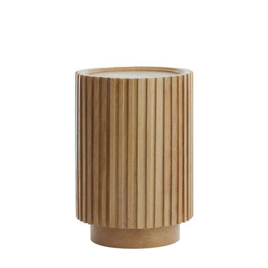 Side table Ø33x47 cm KIYOSE mango wood natural