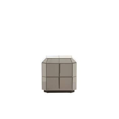 Pillar 40x40x40 cm LUCIANO brown