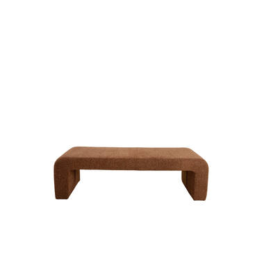 Sofa 160x49x47 cm NEHNA brown-terra