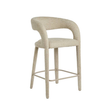Bar chair 55,5x55,5x94 cm KYRAN beige