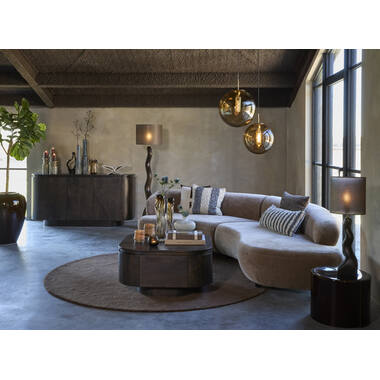 Sofa 319x139x67 cm MATUZO taupe