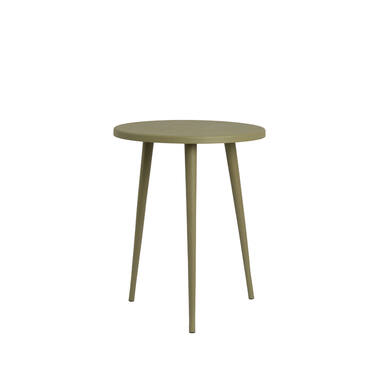 Side table Ø40x50 cm DIMEKA olive green