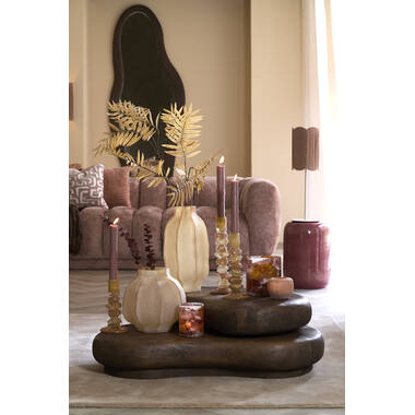 Coffee table 99x60x32 cm PAYU mango wood matt dark brown