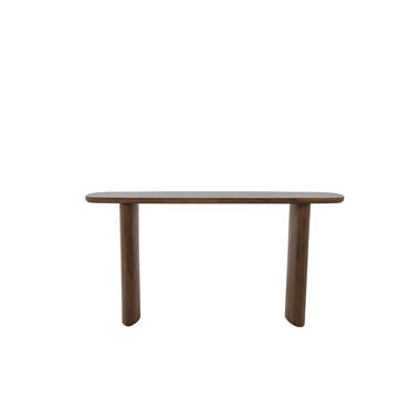 Console 150x25x75 cm AYMARA acacia wood dark brown